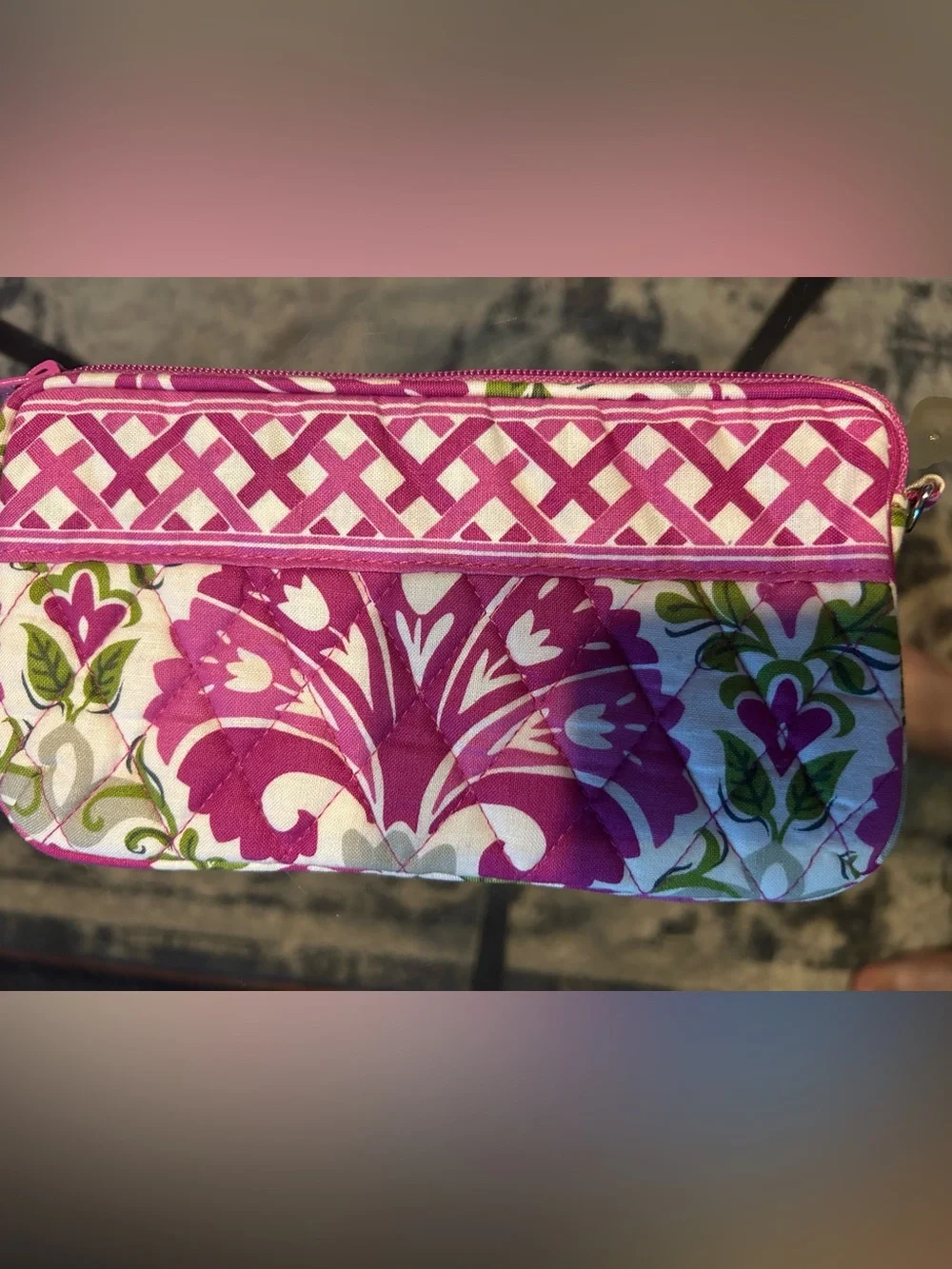 Vera Bradley Pink Floral Quilted wallet